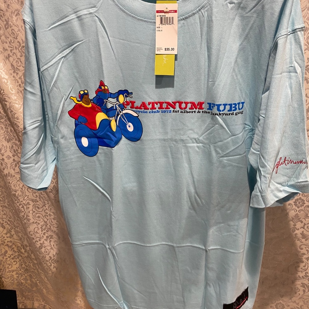 Fubu Platinum Vintage Series T Shirt Sz L - Picture 4 of 7